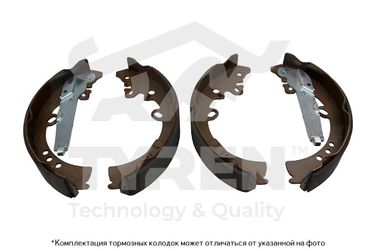 TYREN TYR1414321 Колодки тормозные барабанные - 1