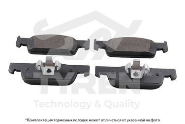 TYREN TYR1218011 Колодки тормозные дисковые | перед | - 1