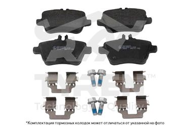 TYREN TYR1215611 Колодки тормозные дисковые | зад | - 1