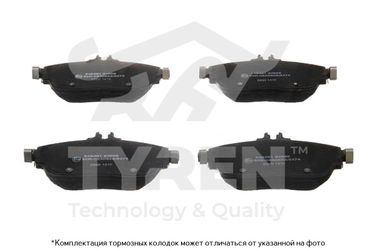 TYREN TYR1215621 Колодки тормозные дисковые | перед | - 2