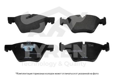 TYREN TYR1210591 Колодки тормозные дисковые | перед | - 1