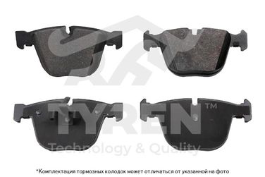 TYREN TYR1210781 Колодки тормозные дисковые | зад | - 1
