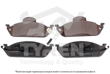 TYREN TYR1215341 Колодки тормозные дисковые | перед | - 1