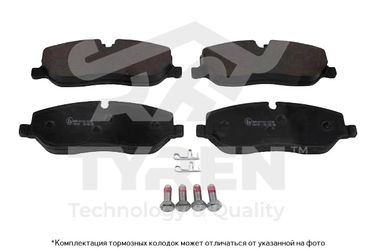 TYREN TYR1218241 Колодки тормозные дисковые | перед | - 1