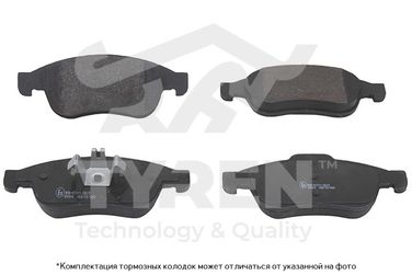 TYREN TYR1217971 Колодки тормозные дисковые | перед | - 1