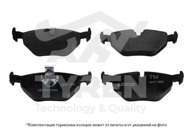 TYREN TYR1210531 Колодки тормозные дисковые | зад | - 1
