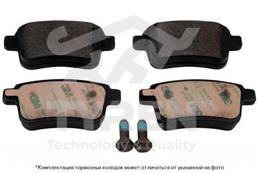 TYREN TYR1217881 Колодки тормозные дисковые | зад | - 1