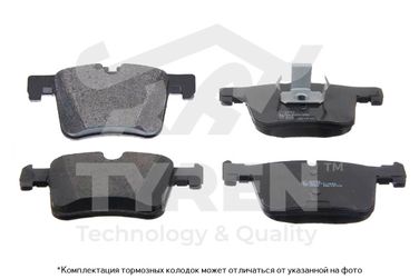 TYREN TYR1210821 Колодки тормозные дисковые | перед | - 1
