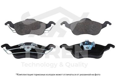 TYREN TYR1213421 Колодки тормозные дисковые | перед | - 1