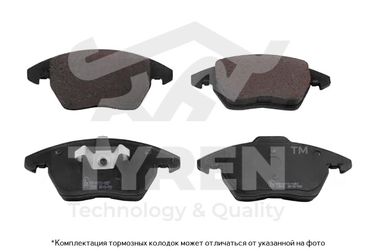 TYREN TYR1211491 Колодки тормозные дисковые | перед | - 1