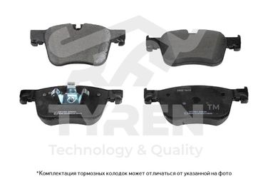 TYREN TYR1211691 Колодки тормозные дисковые | перед | - 1