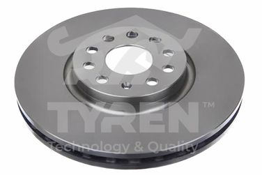 TYREN TYR1023381 Диск тормозной | перед | - 1