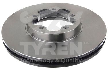 TYREN TYR1012901 Диск тормозной | перед | - 1