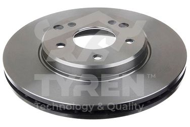TYREN TYR1014891 Диск тормозной | перед | - 1