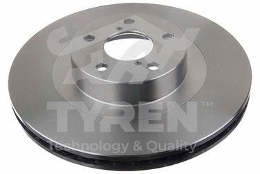 TYREN TYR1018451 Диск тормозной | перед | - 1