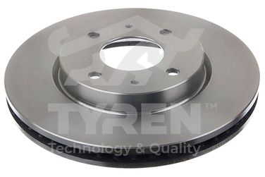 TYREN TYR1013931 Диск тормозной | перед | - 1