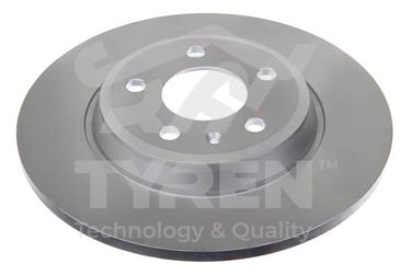 TYREN TYR1023241 Диск тормозной | зад | - 1
