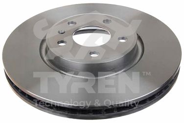 TYREN TYR1023431 Диск тормозной | перед | - 1