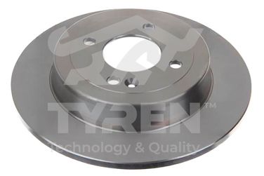 TYREN TYR1016281 Диск тормозной | зад | - 1