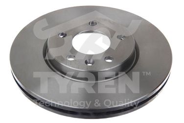 TYREN TYR1020551 Диск тормозной | перед | - 1