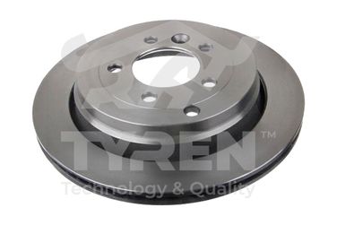 TYREN TYR1018071 Диск тормозной | зад | - 1