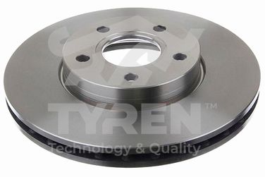 TYREN TYR1012851 Диск тормозной | перед | - 1