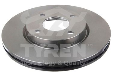 TYREN TYR1011811 Диск тормозной | перед | - 1