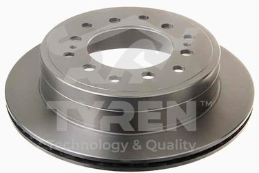 TYREN TYR1018971 Диск тормозной | зад | - 1
