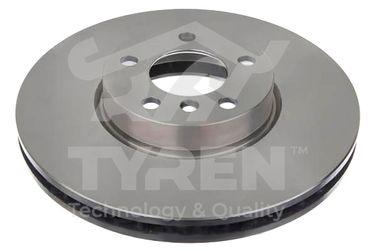 TYREN TYR1010921 Диск тормозной | перед | - 1