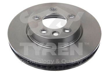 TYREN TYR1022991 Диск тормозной | перед лев | - 1