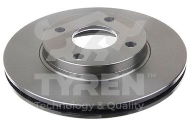 TYREN TYR1012621 Диск тормозной | перед | - 1