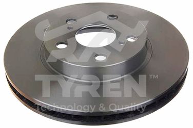 TYREN TYR1018691 Диск тормозной | перед | - 1