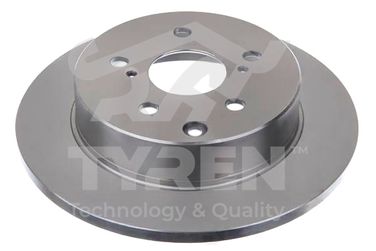 TYREN TYR1022431 Диск тормозной | зад | - 1