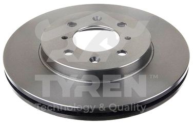 TYREN TYR1013321 Диск тормозной | перед | - 1