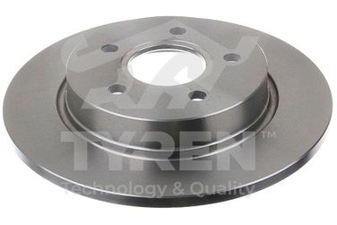 TYREN TYR1012871 Диск тормозной | зад | - 1