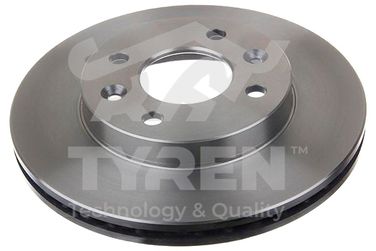 TYREN TYR1017351 Диск тормозной | перед | - 1
