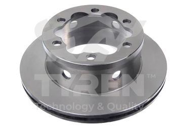 TYREN TYR1014981 Диск тормозной | зад | - 1