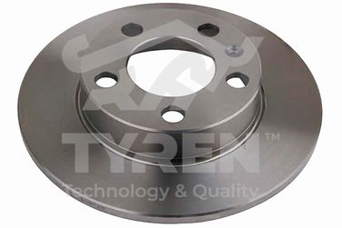 TYREN TYR1019611 Диск тормозной | зад | - 1