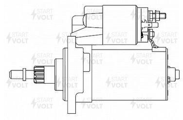 STARTVOLT LSt 1814 Стартер - 6