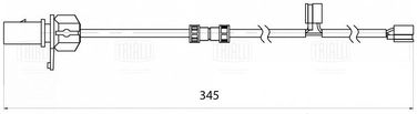 Trialli PFS 0188 Датчик износа колодок для а/м Audi A8 (10-) перед. l=345 | перед | - 1