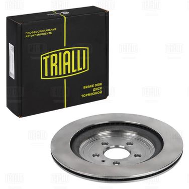 Trialli DF 106211 Диск тормозной для автомобилей Ford Explorer (10-) d=345 | зад | - 2