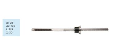 PSTPRO LSA22024PST Вал продольный для электрической рулевой рейки Ford Explorer 2011- (30 зубьев) - 1