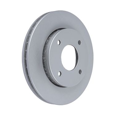 GANZ GIJ10224 Диск тормозной передний с покрытием mitsubishi Colt iv/smart Forfour /Vent D=256mm - 2