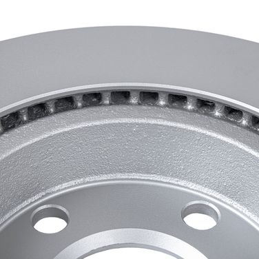 GANZ GIJ10182 Диск тормозной передний с покрытием audi a4(b5)/vw Passat B5 /Vent.D=280mm - 4