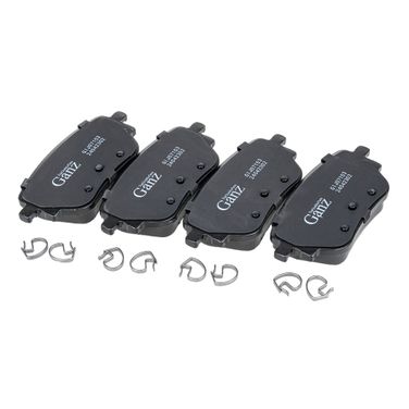 GANZ GIJ07153 Колодки задние MB A-class/B-class/CLA/GLA/GLB 18-> - 2