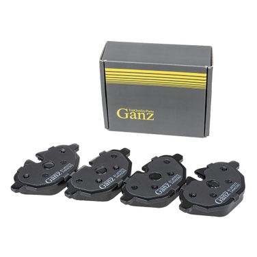 GANZ GIJ07072 Колодки задние BMW 5(f10/1) 2.0d-3.0 09> / x3(f25) 2.0d-3.0 10> / - 1