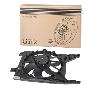 GANZ GIC06531 Вентилятор радиатора в сборе renault Logan I,Sandero,Stepway I,Saloon 04- - 1