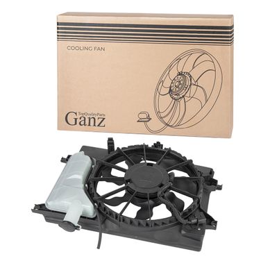 GANZ GIC06514 Вентилятор радиатора в сборе (с резистором) KIA Ceed,Cerato III,Soul t/hyundai Elantra V,i30, - 1