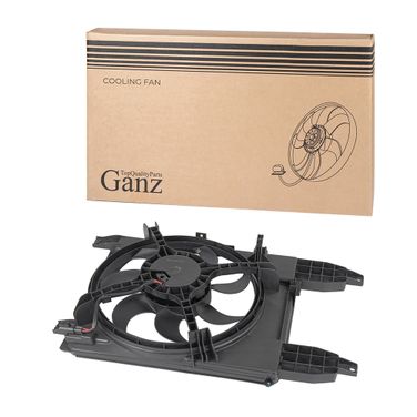 GANZ GIC06503 Вентилятор радиатора в сборе chevrolet Aveo 08-12/daewoo Gentra x 1.4/1.6/1.2 0 - 1