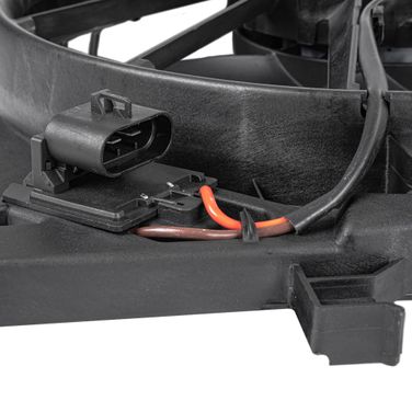 GANZ GIC06501 Вентилятор радиатора в сборе (с резистором) chevrolet Aveo t300 1.6i 11-/opel Mokka 1.8i/1.6i - 6